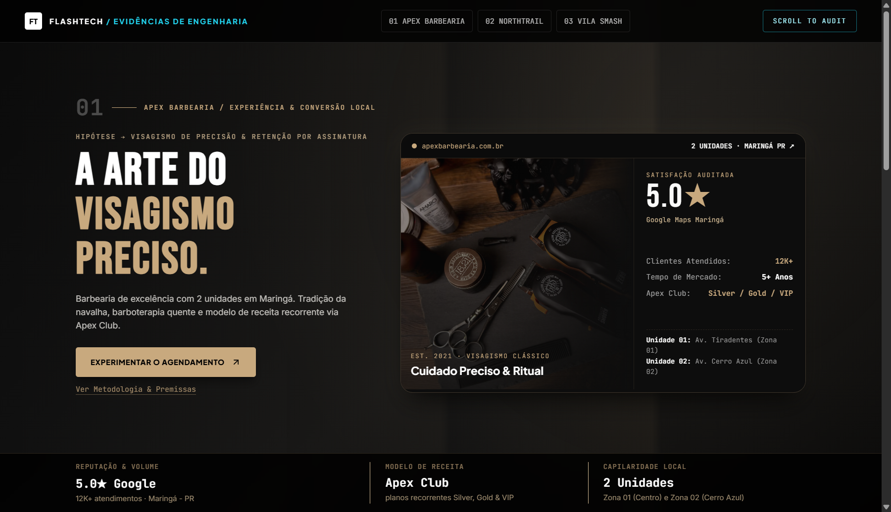 Apex Barbearia mobile preview